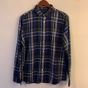 Banana Republic, NWOT, Men’s Plaid Shirt